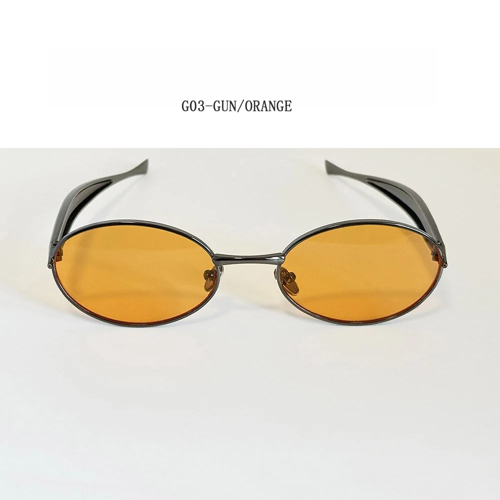 Neue Mode Oval Sonnenbrille Frauen Steampunk Gläser Vintage Sonnenbrille Luxus Dropshipping Lunette Soleil Femme Zonnebrillen Dames – Detail 25