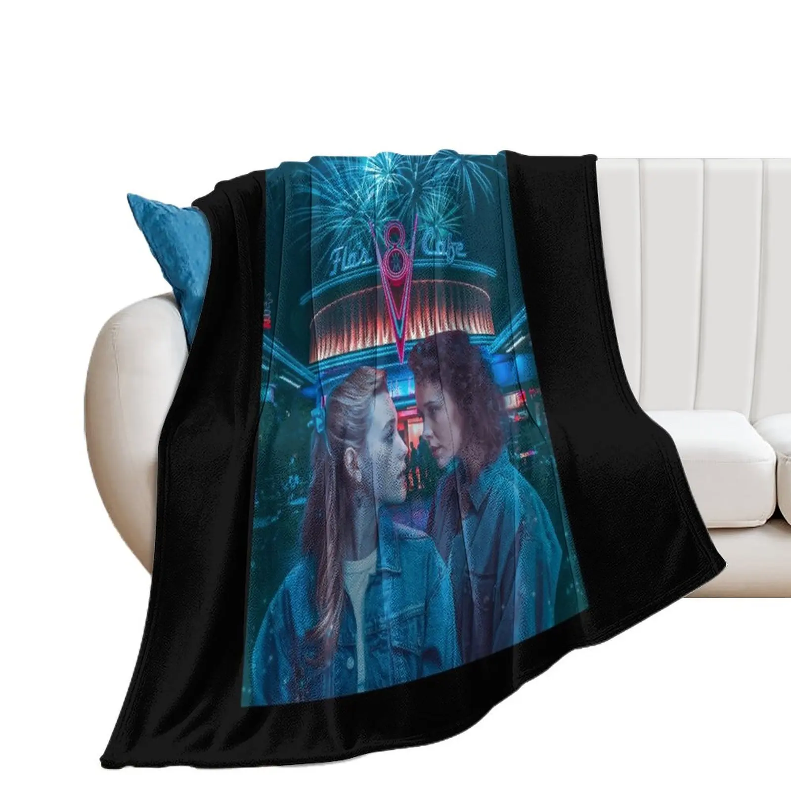 Funny Gift Dani X Jamie Fireworks Date 2 Classic Fan Throw Blanket blankets ands for sofa Flannel Retros Blankets