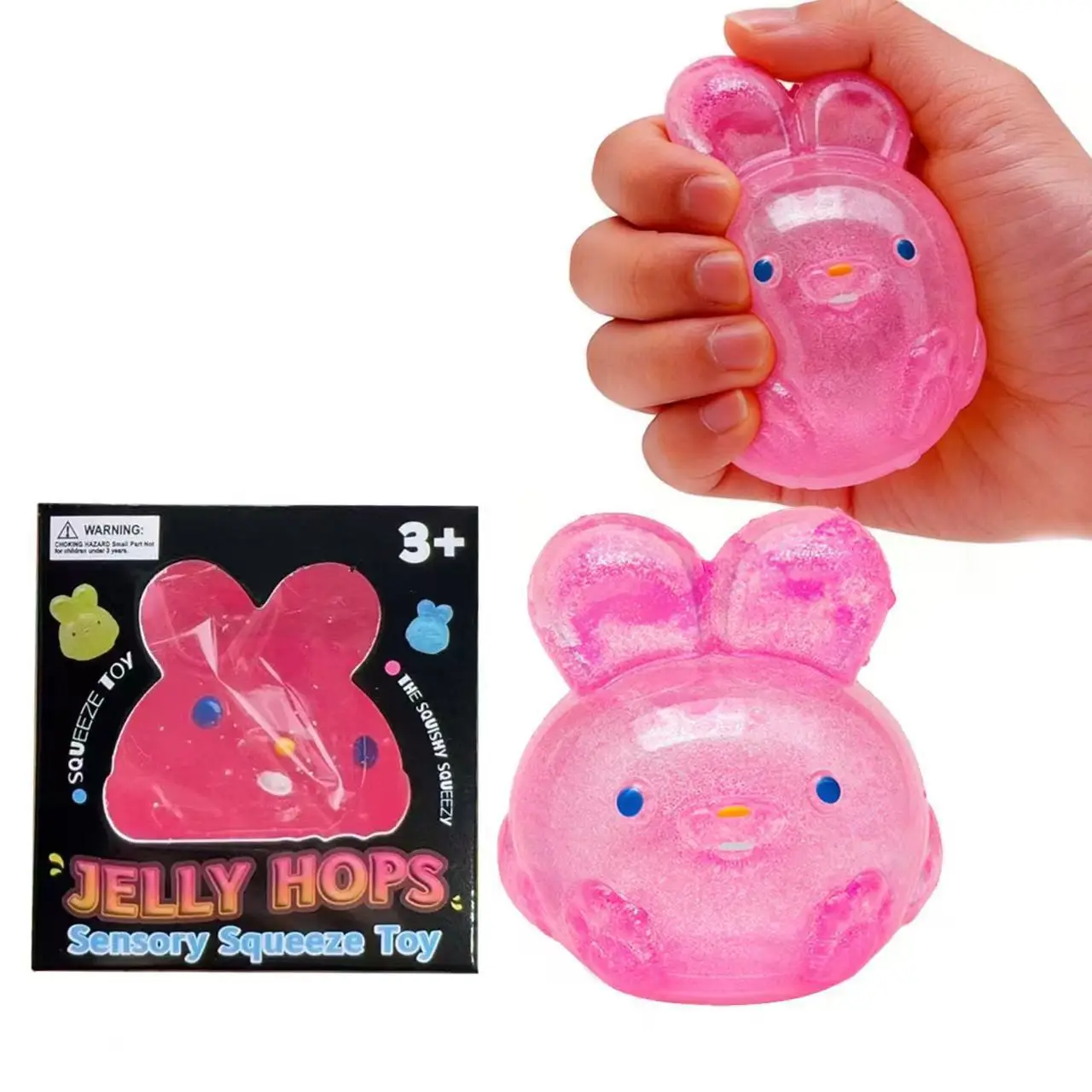 Wholesale New Arrival Adorable Squishy Bunny Sausage Lips Slow Rising Stress Relief Educational Fidget Toy Rabbit Soft Funny
