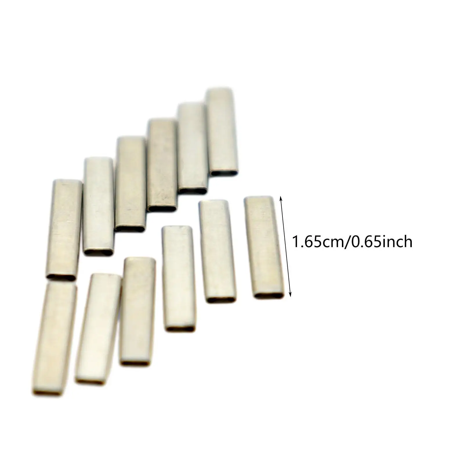 Metal Rail Joiners for HO Scale Model Train Tracks 1 87 Gauge Joint Connector DIY Repair Parts for Hobby Railroad