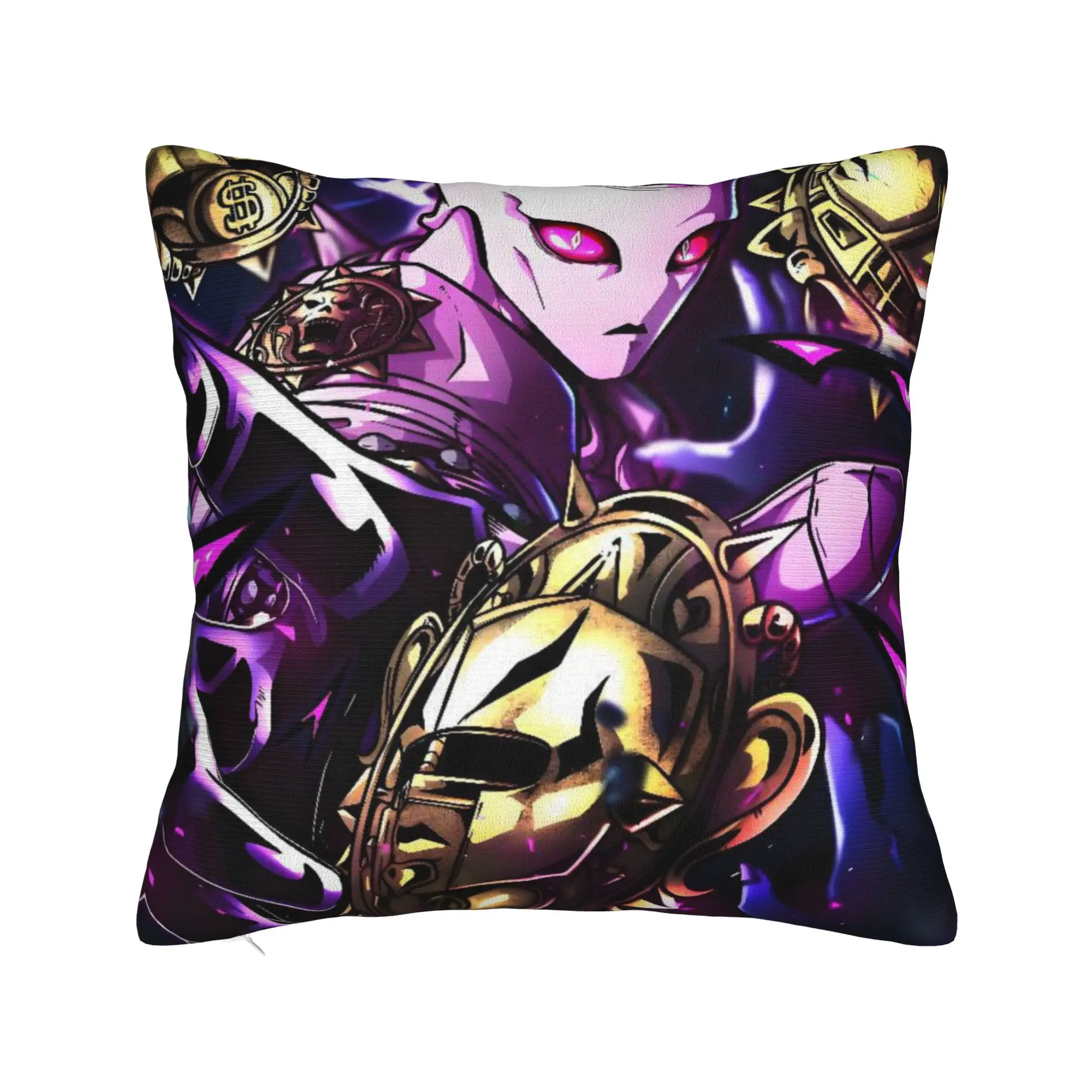 JoJo Killer Queen Pillow Case Decor Home Cute Bizarre Adventure Outdoor Cushions Square Pillowcase