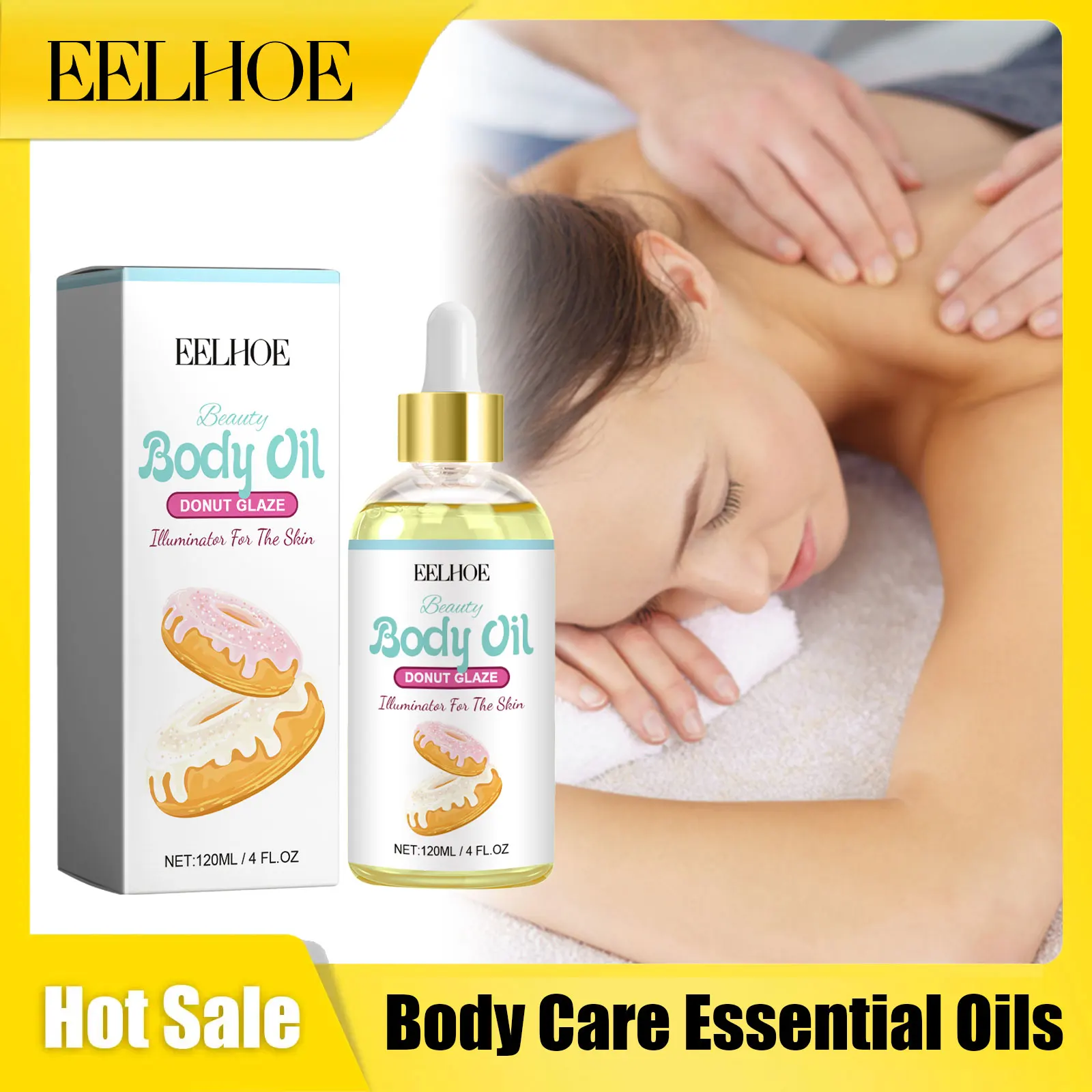 

EELHOE Body Care Essential Oil Nourish Epidermis Massage Skin Improve Roughness Relieve Dryness Body Moisturizing Essential Oils