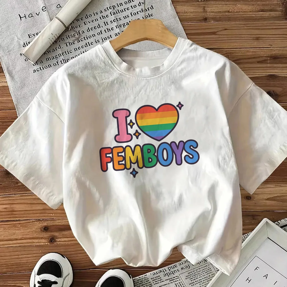 Femboy shirt female Grunge 80s aesthetic Colorful University shirt Graphic University korean clothes Y2k anime