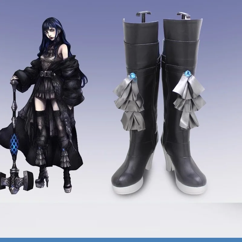 

FINAL FANTASY XIV Gaia Cosplay Shoes Halloween Carnival Custom Made Boots