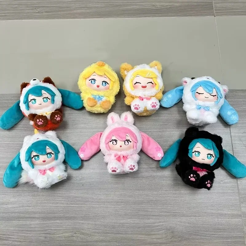

Hatsune Miku Vinyl Plush Doll Blind Box Cute Forest Animals Doll Trip Bag Pendant Decoration Gift Girl Surprise Trendy Toy Gift