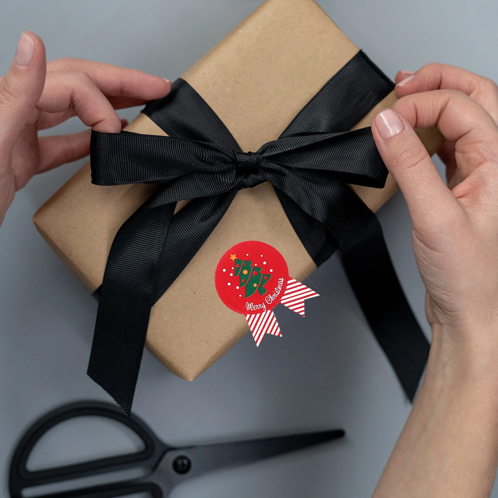 20 Pcs Envelope Sticker Seals Christmas Label Stickers Party Wrapping Chritsmas