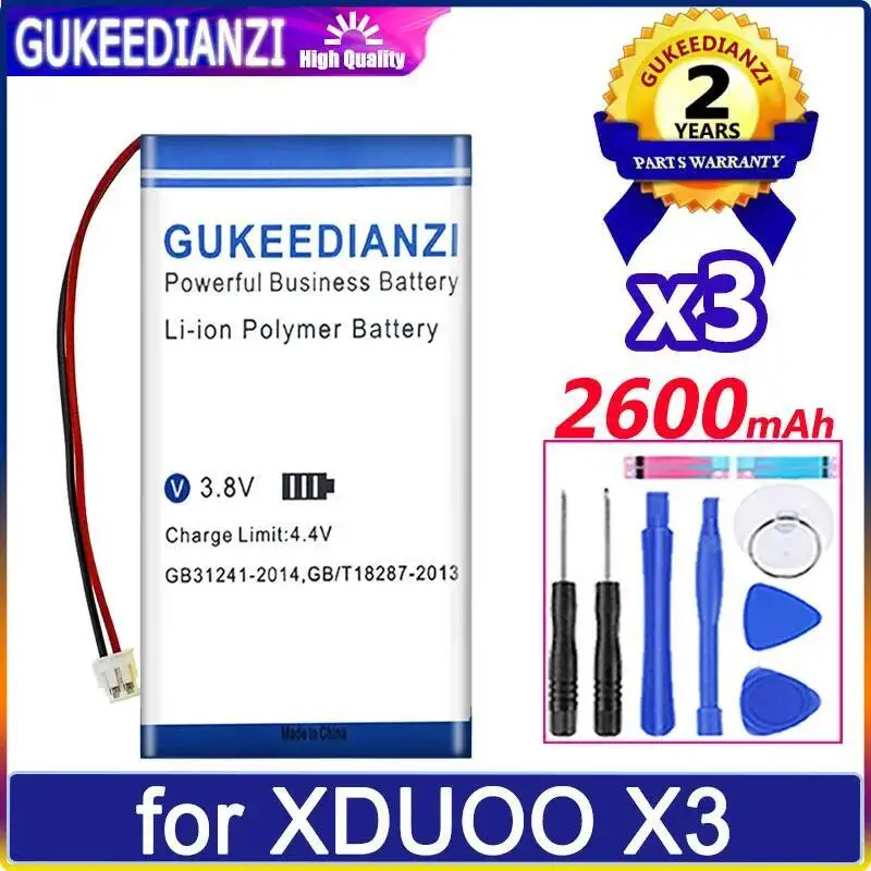 

Для Xduoo X3 Player 1St 2600 мАч Сменная музыкальная батарея премиум-класса