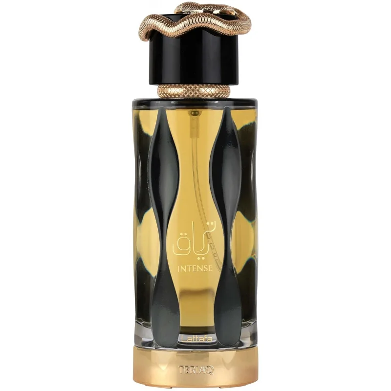 

Lattafa Teriaq Intense Unisex Eau de Parfum Spray Long Lasting Oriental Woody Fragrance for Men and Women 100 ml 3.4 Fl Oz