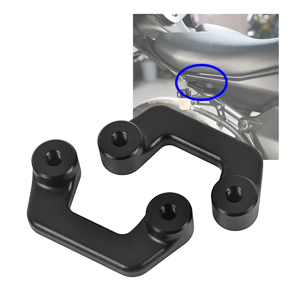 

Для YAMAHA YZF R1 R1M R7 2021 2022 2023 2024, задняя подножка, подставка для пассажира, заглушки для ног