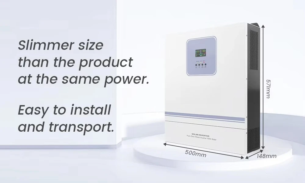 

11KVA 11000w 150A MPPT Inverter 48V 11KW Hybrid Solar Inverter for Solar Energy System Wifi and Parallel Optional