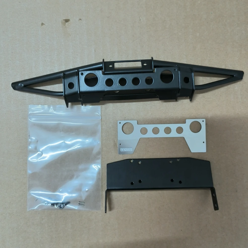 All Metal Tube Front Bumper fit RC4WD Gelande ii Defender D90/D110 RC Car 1 10 Upgrade part