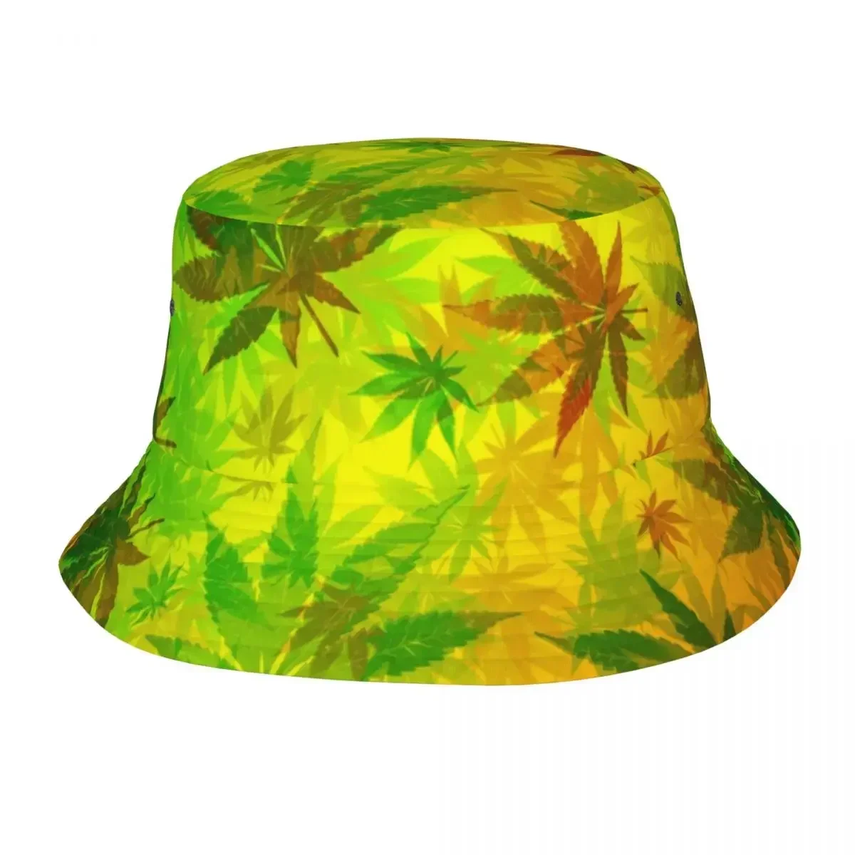 primavera-piquenique-headwear-rasta-cores-folhas-natureza-padrao-coisas-balde-chapeu-na-moda-menina-chapeu-de-sol-folha-ispoti-dobravel-chapeus-de-pesca