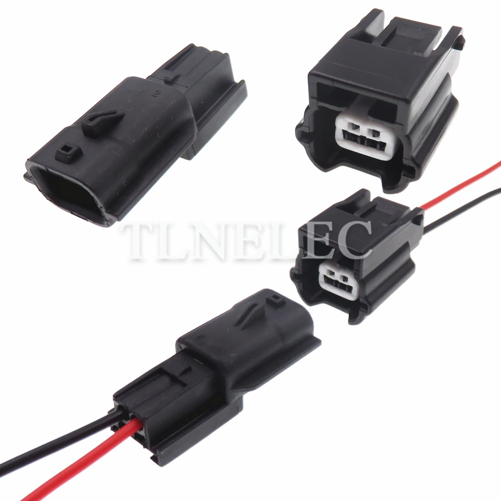 2 Pin Way Car ABS Sensor Sealed Socket with Wires Auto Wire Cable Connectors For Nissan 90980-38851 7282-8851-30 7283-8851-30