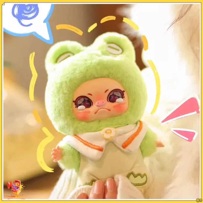 Genuine Baby Three Pig Sister Meng Chong College Blind Box Trend Toy Surrounding Ornaments Plush Pendants Collectible  Gift