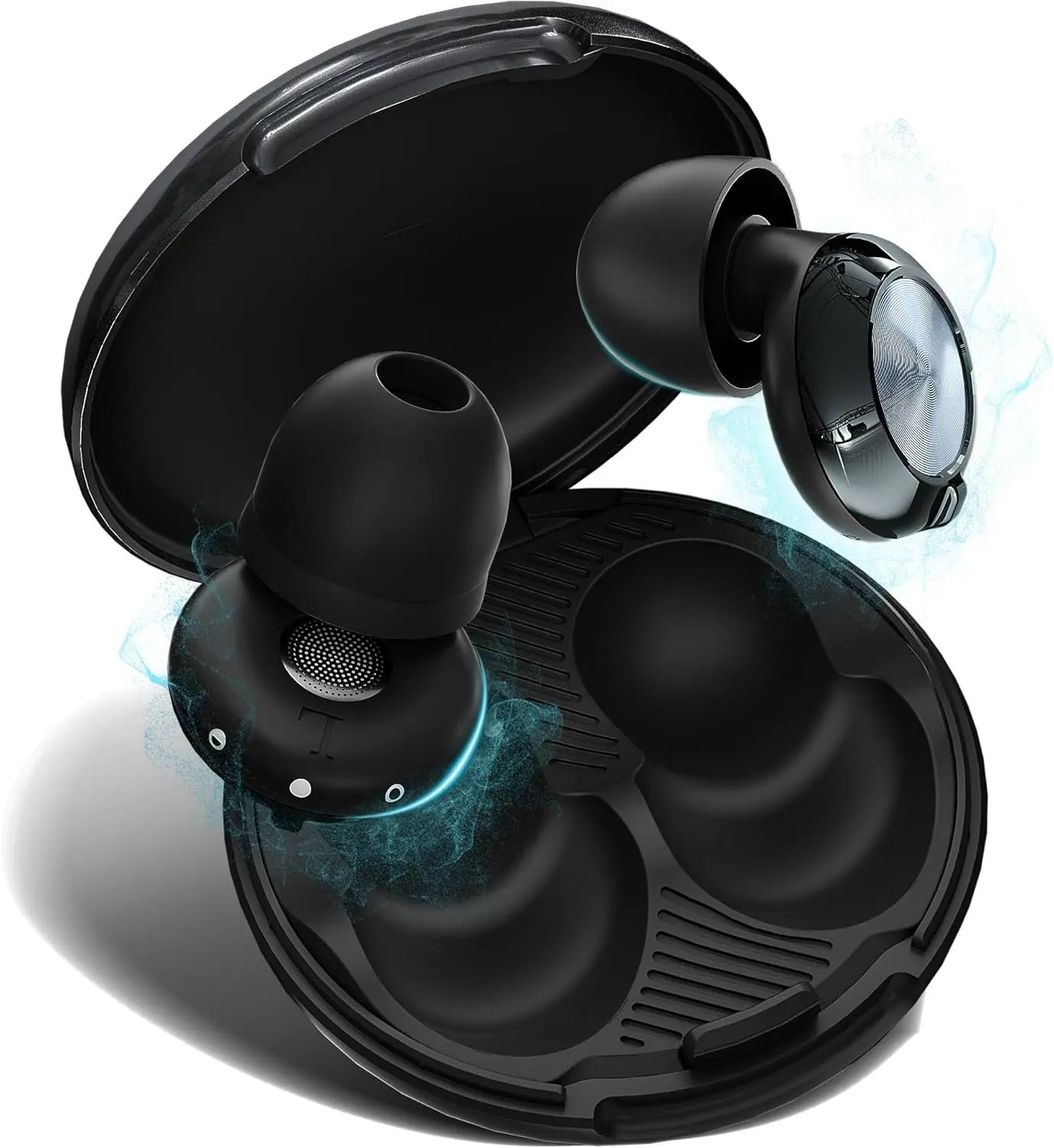 3 in 1 Noise Cancelling Adjustable Earplugs For Sleep Soft Comfortable Noise Reduction And Soundproof Earplugs Ear Protector