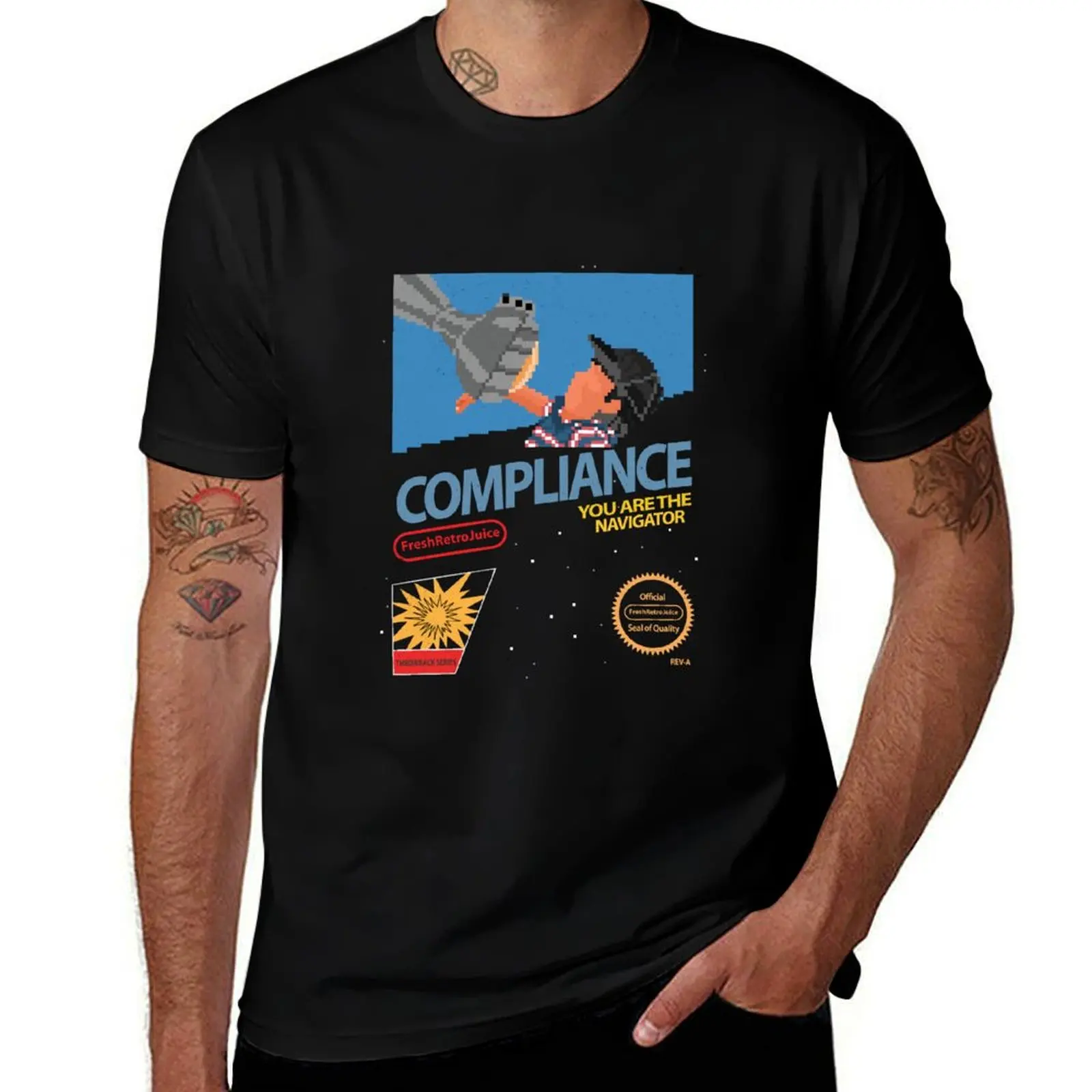 Compliance - Flight of the Navigator T-Shirt cotton tshirt 100% T-Shirt