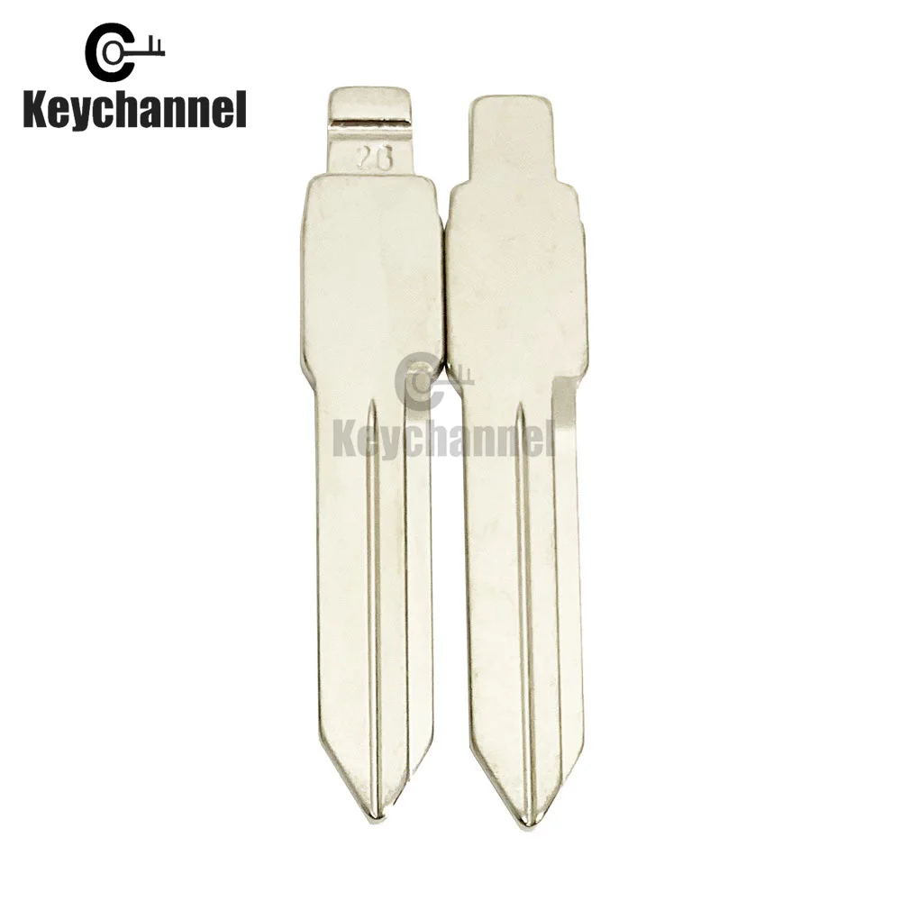 10pcs 26# KD VVDI Flip Remote Key Blade GM Type B102 GM-39 For Chevrolet Trailblazer Sail Buick Century GL8 Regal KEYDIY Key