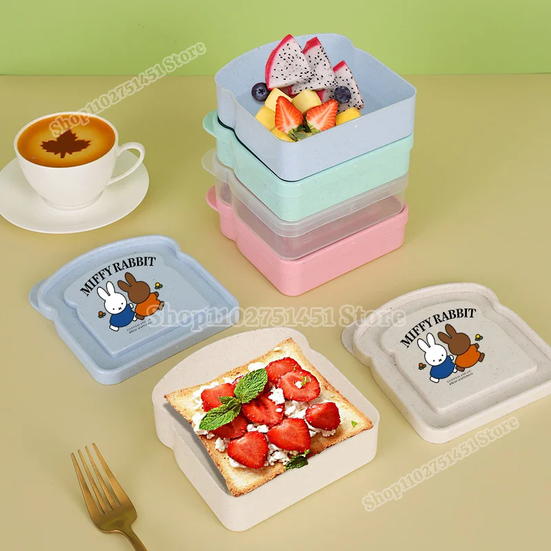 Портативный-ланч-бокс-miffy-с-мультяшным-принтом-контейнер-для-тостов-аниме-бокс-для-офиса-коробка-для-хлеба-контейнер-для-нарезанных-продуктов-и-фруктов-удобные-милые-контейнеры