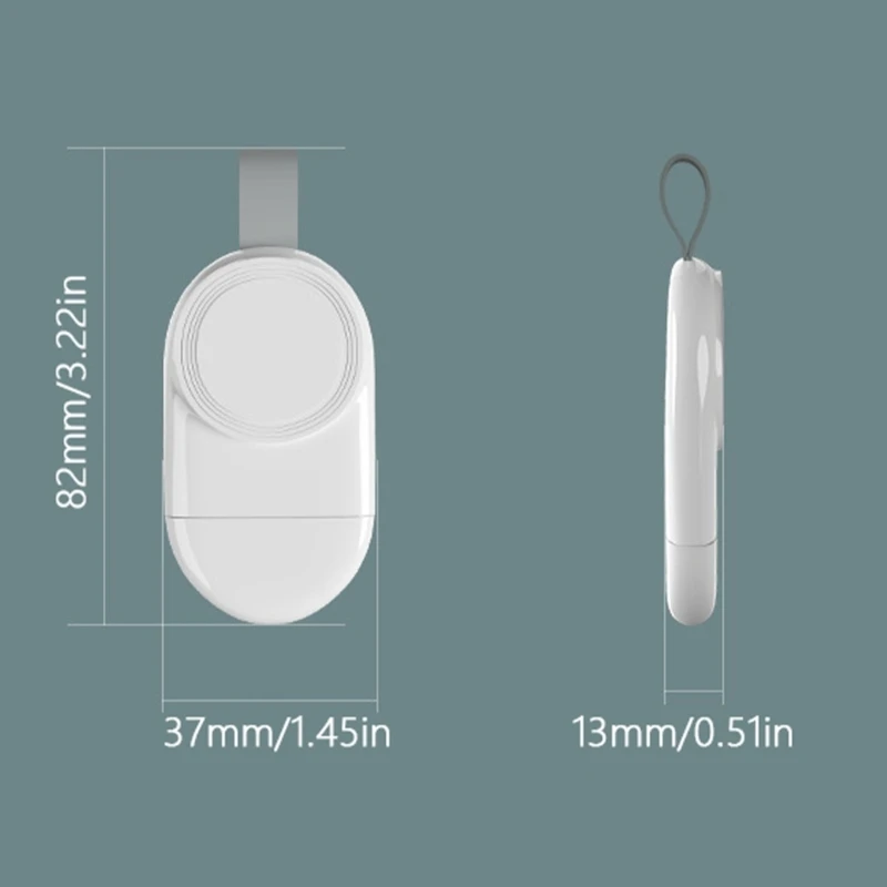 Đế sạc du lịch từ tính sạc 2W cho đồng hồ toàn dòng