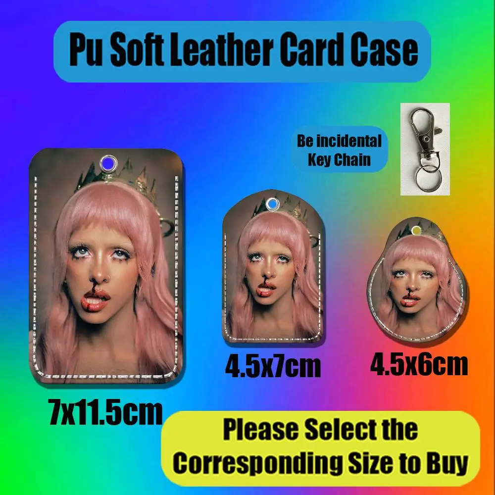 For Melanie Martinez HADES For Air Tag Case Card Holder Keychain ID Badge Credit Bank Access For AirTag Case Shell
