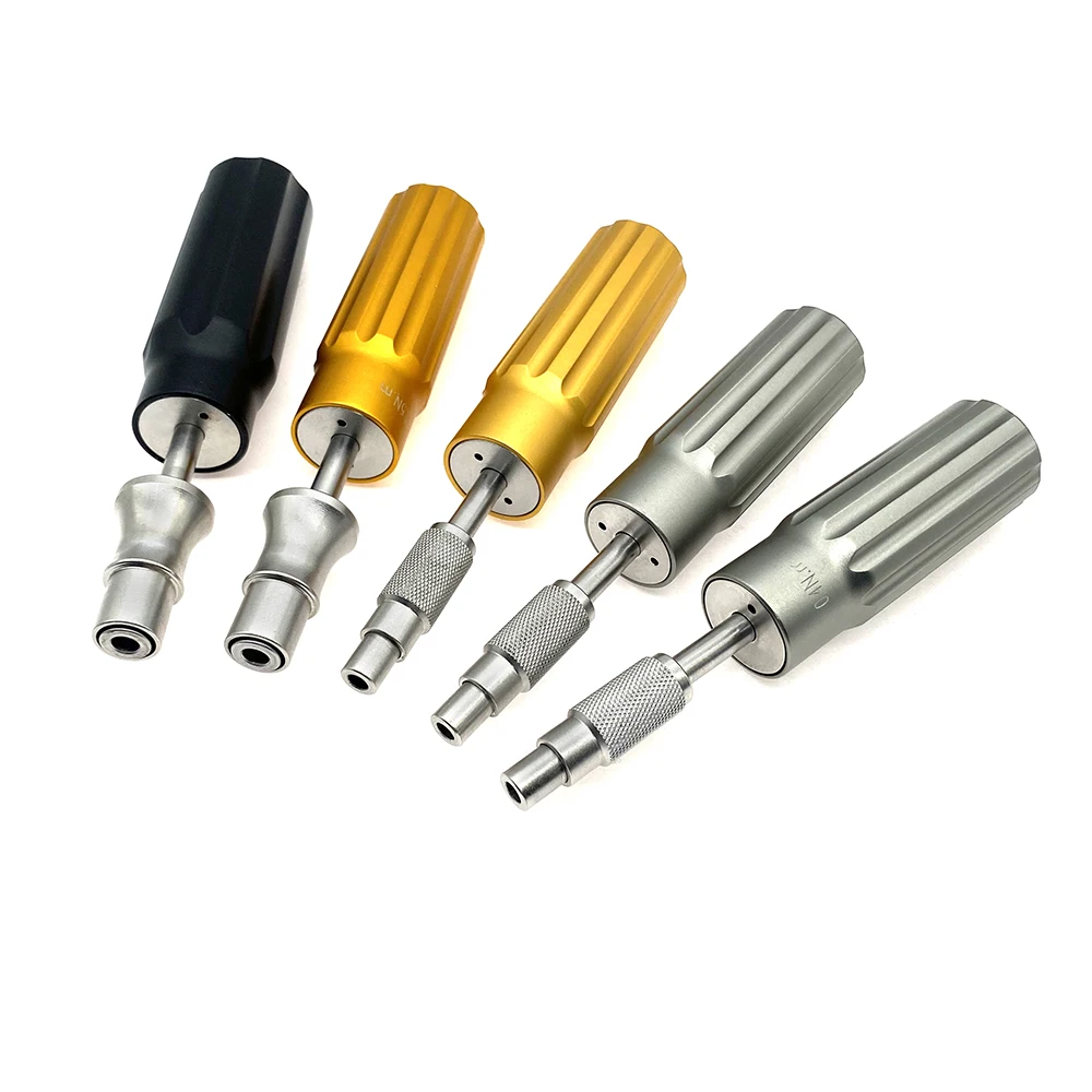 Torque Limiting Screwdriver Handle Stainless Steel for Locking Screw Handle Orthopedic Instruments
