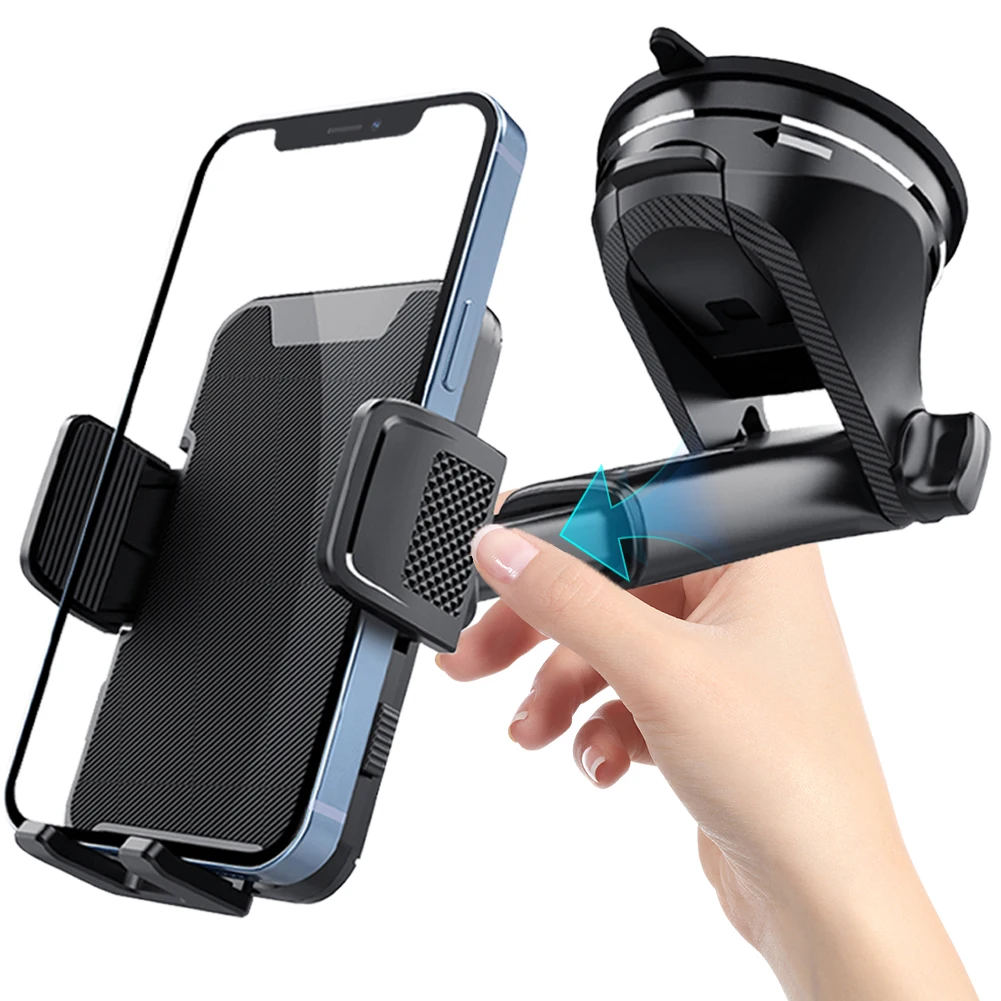 

Gravity Sucker Car Phone Holder 360° Rotation Dashboard Mobile Phone Stand Auto Smartphone Stand for Cellphones 4.7-7.9Inch
