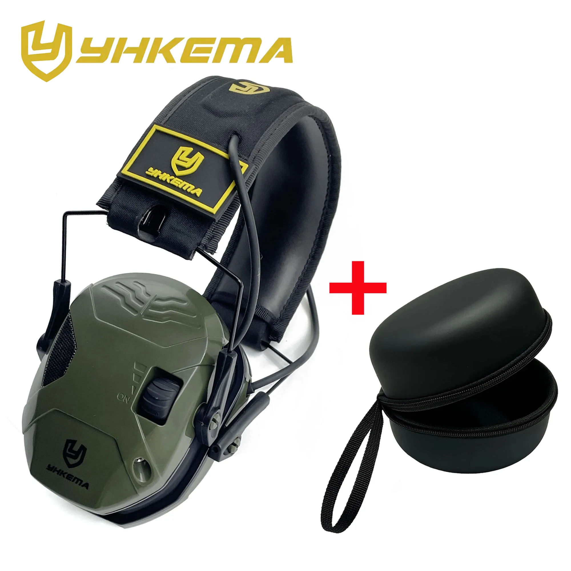 Tactical Active Ear Defenders Electronic Shooting Earmuff Anti Noise Headphone Sound Amplification Hearing Protection Headset