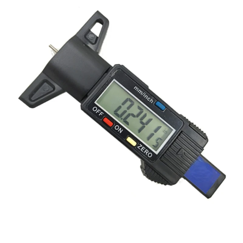 

Digital Tire Tread Depth Gauge - Meter Measurer LCD Display Checker Tester Cars Trucks Vans SUV, M