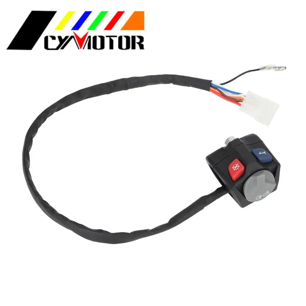 Motorcycle Handlebar Ignition Kill Switch Electric Start Horn Switch Far Near Light Button For KTM Husqvarna EC EXC TE FE TX SXC