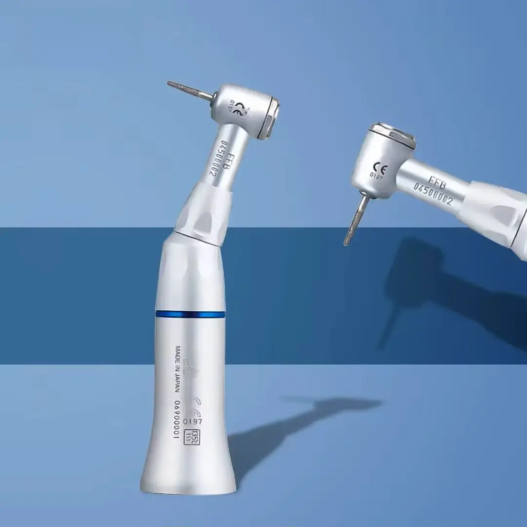 

FFB/FPB Dental 1:1 Direct Drive Contra Angle Low Speed Handpiece Contra Angle Handpiece CA-burs Ø 2.35 mm/FG-burs 1.6mm