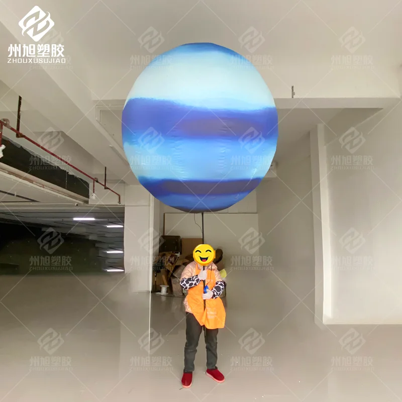 Inflatable Hand-Held Planet Prop - Interactive Prop for Outdoor Event Parades and Performances