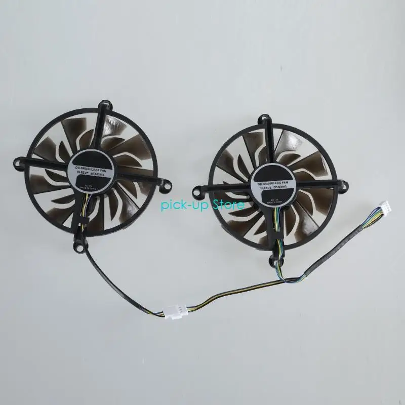 

Q5WA 86 мм 12V 4PIN COOLERS Фан -карта охлаждение вентилятор VGA для GTX1060
