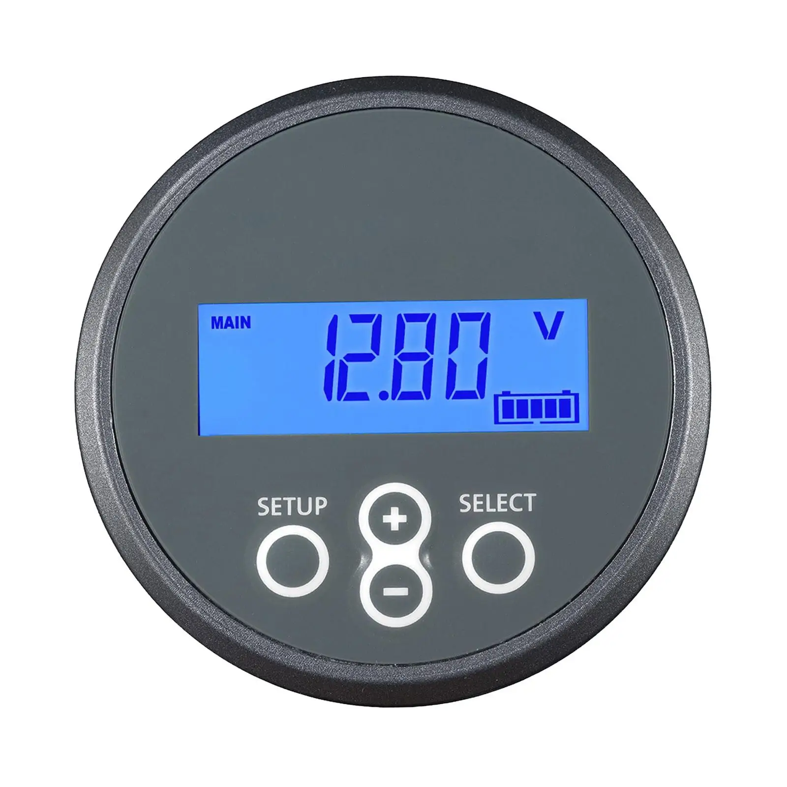 Bmv-712 Smart Battery Monitor Professional Multifunctional Round 2.7inch