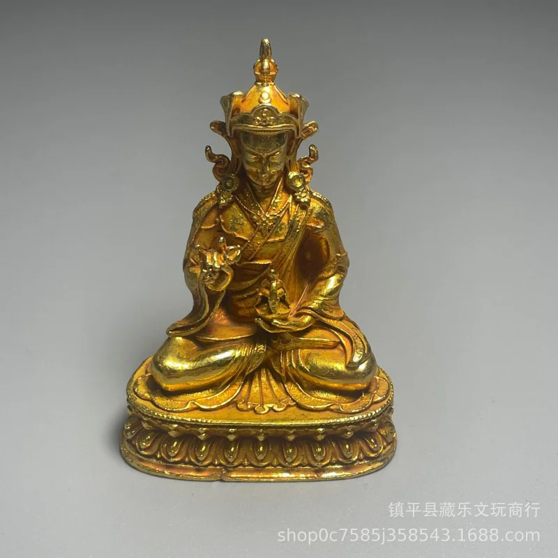 

Оптовая продажа Seiko, маленькая позолоченная Татхагата Шакьямуни, поклонение, золотая статуя, дюйм Будда См