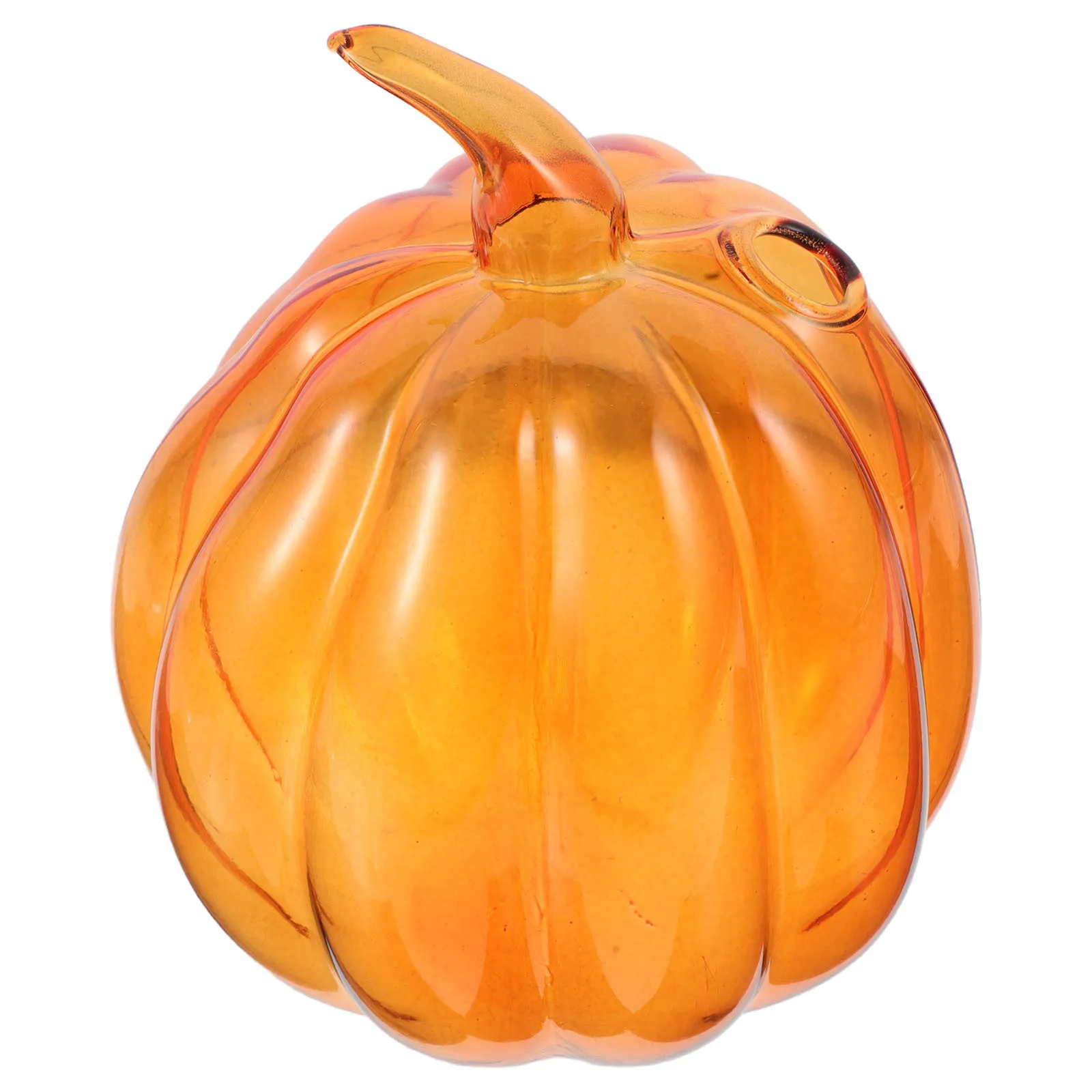 

Pumpkin Shaped Glass Vase Unique Flower Planter Home Office Decor Clear Transparent Design Hydroponics Aromatic Scent Diffuser
