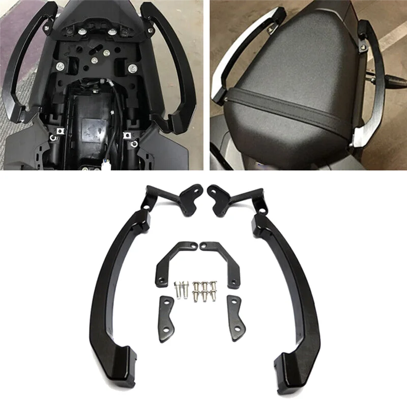 Motorcycle Rear Armrest Rear Armrest Rear Hand Pull Motorcycle Accessories for Yamaha Mt07 A