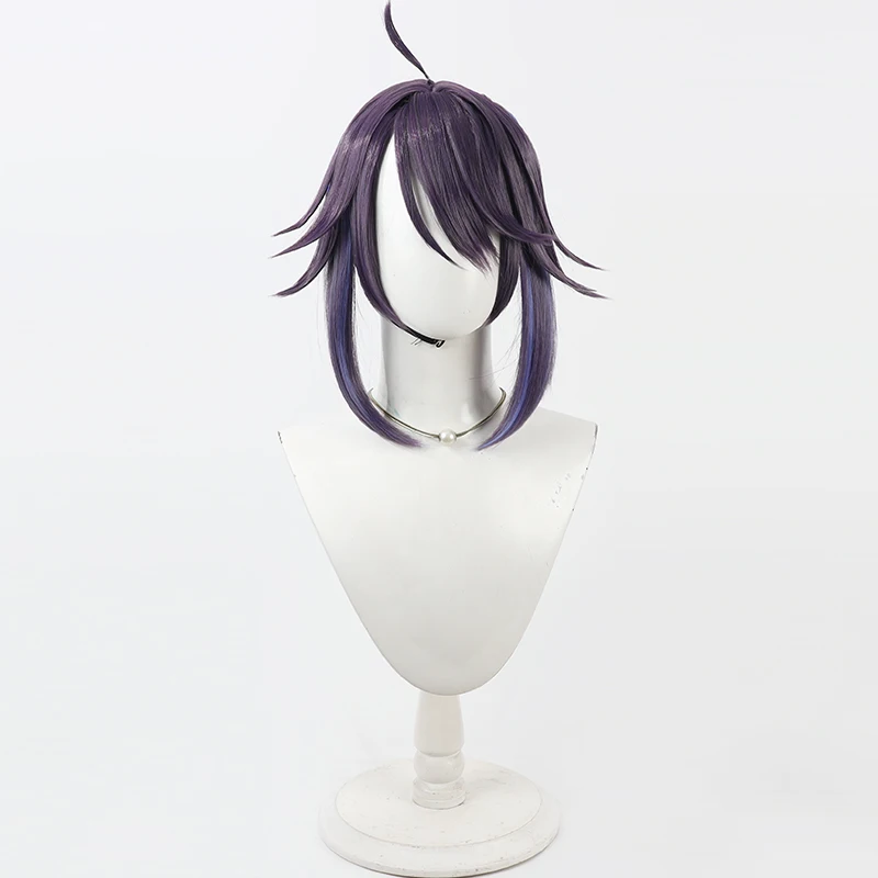 NIJISANJI Virtual YouTube Kiryu Coco Cos Cosplay Wig Halloween Carnival Party Prop Synthetic Hair Heat Resistant Fiber + Wig Cap