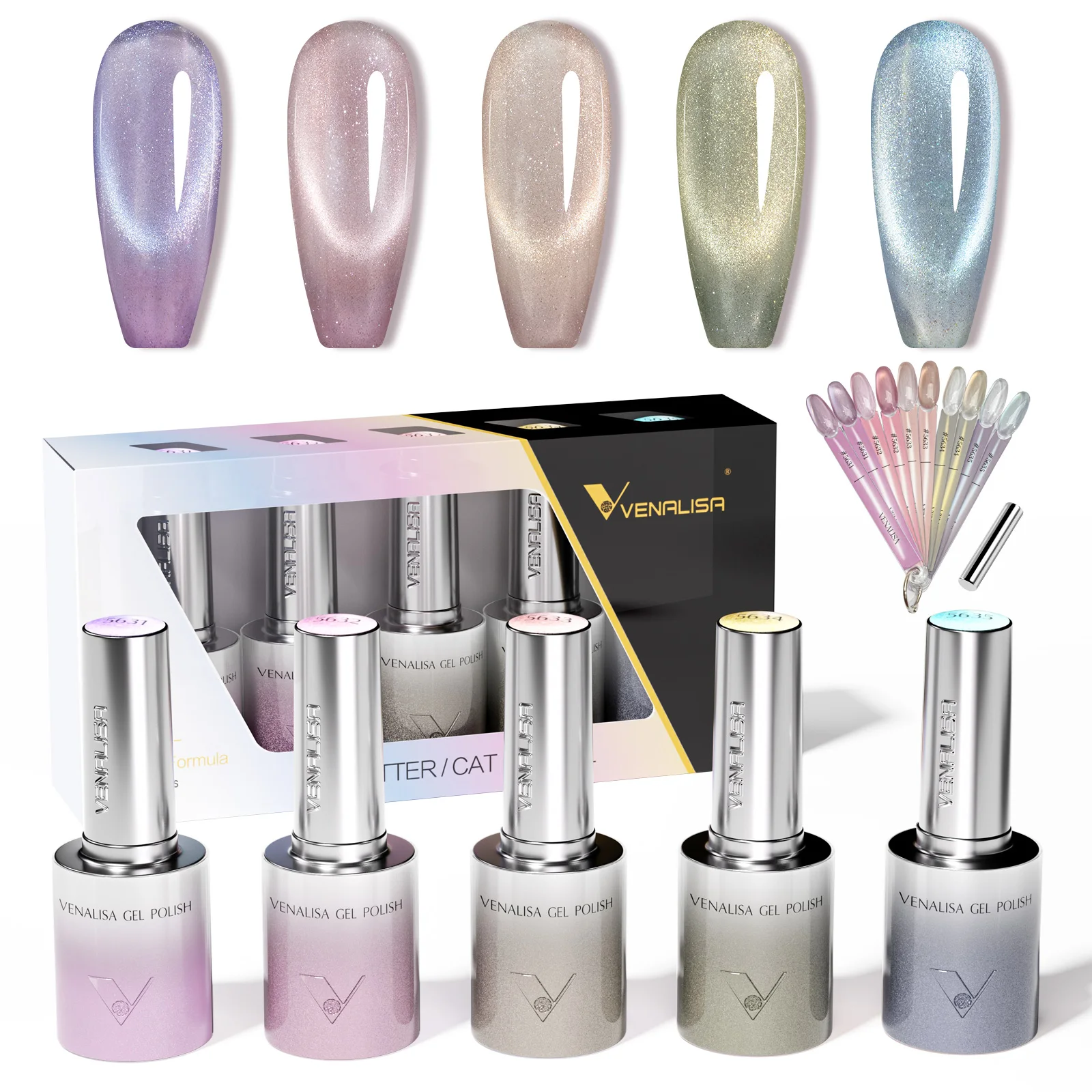 Kit de Esmalte em Gel Efeito O - Resin Pigment Set avaliação e preço