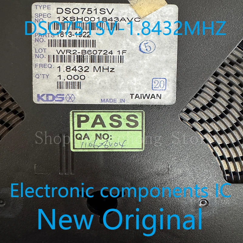 New Original DSO751SV-1.8432MHZ DSO751SV-1.8432 DSO751SV KDS Crystal Oscillator IC CHIP 5PCS