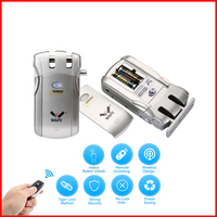 Wafu 019 Door Lock wifi Smart Lock Remote Control Locks Electronic bluetooth Keyless Door Locks Dealbolt Lock