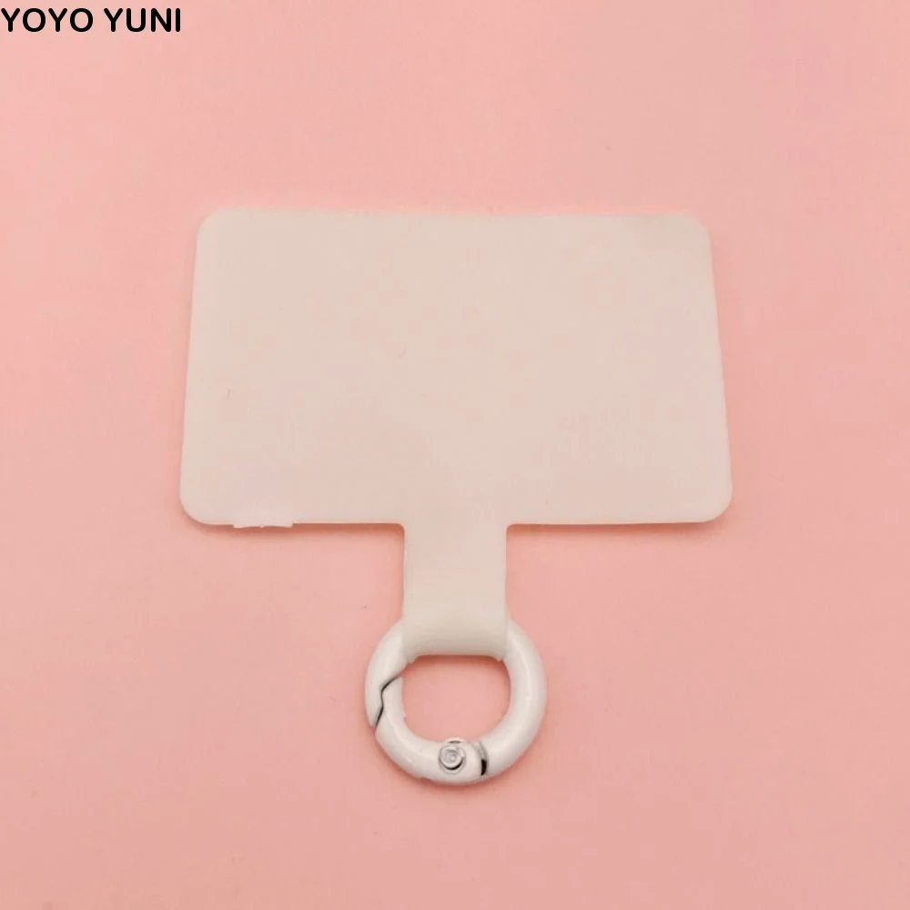 Anti-lost Phone Lanyard Gasket Detachable Attachment Mobile Tether Pad Metal Backle Replacement Mobile Phone Patch Hanging Cord