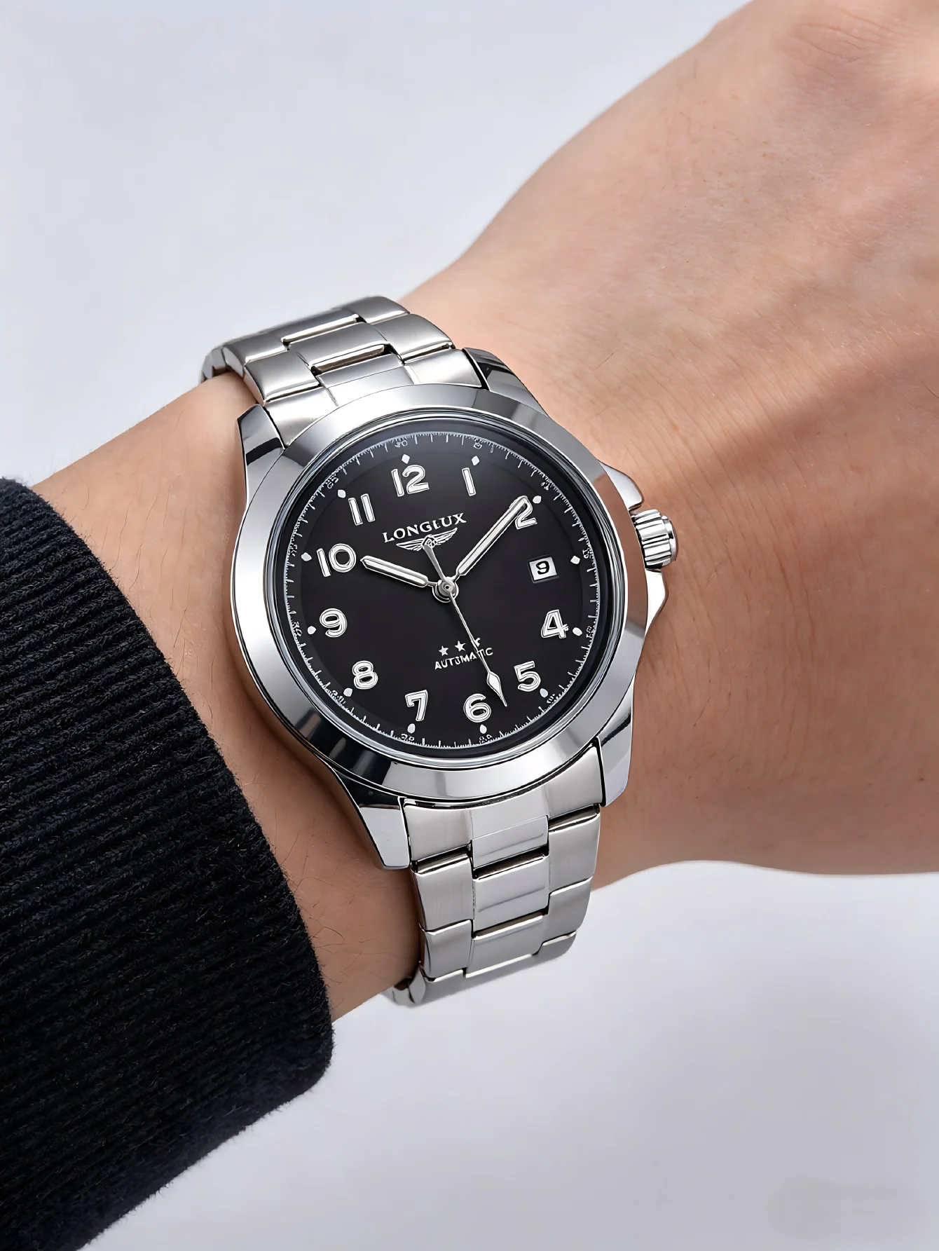 ساعة رجالية أوتوماتيكية للأعما - مراجعة Smartwatch Affordable Watches For Men وسعره