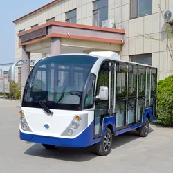 Electric Car Street Legal Forward/reverse Taillights And EmerGency Flashers Electric Tourist Bus New Safe Sightseeing Bus