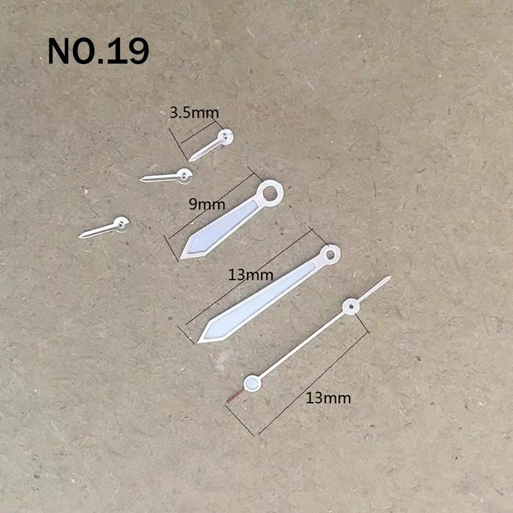 Watch Accessories Pointer Suitable for VD53 Quartz Movement Multifunctional Watch Hands Hour Minute Second 6-pin NO.18-24