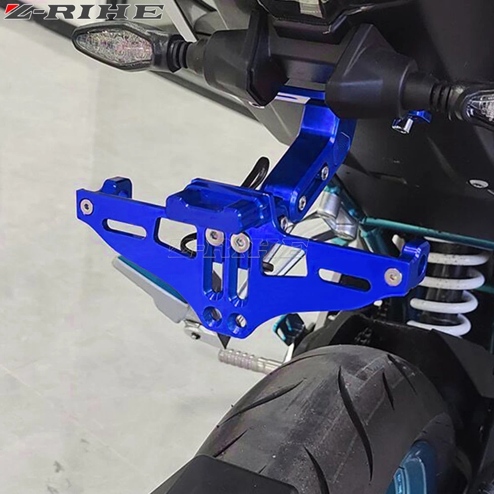 For Honda CB600F CB 600 F cb600f Hornet CBR600F CBF600SA License Plate Bracket Licence Plate Holder Frame Number For Yamaha MT09
