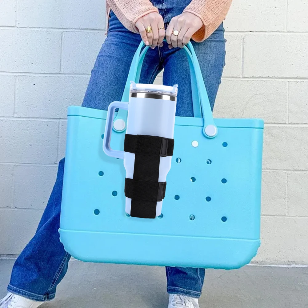 Portavasos para bolsa Bogg, soporte para botella de agua, funda para taza portátil, soporte para almacenamiento de bebidas, accesorios para botellas de agua