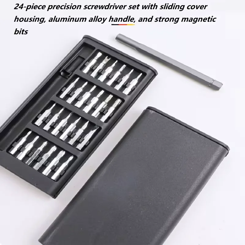 25 piece precision screwdriver set, multifunctional maintenance tool, suitable for disassembling mobile phones and tablets