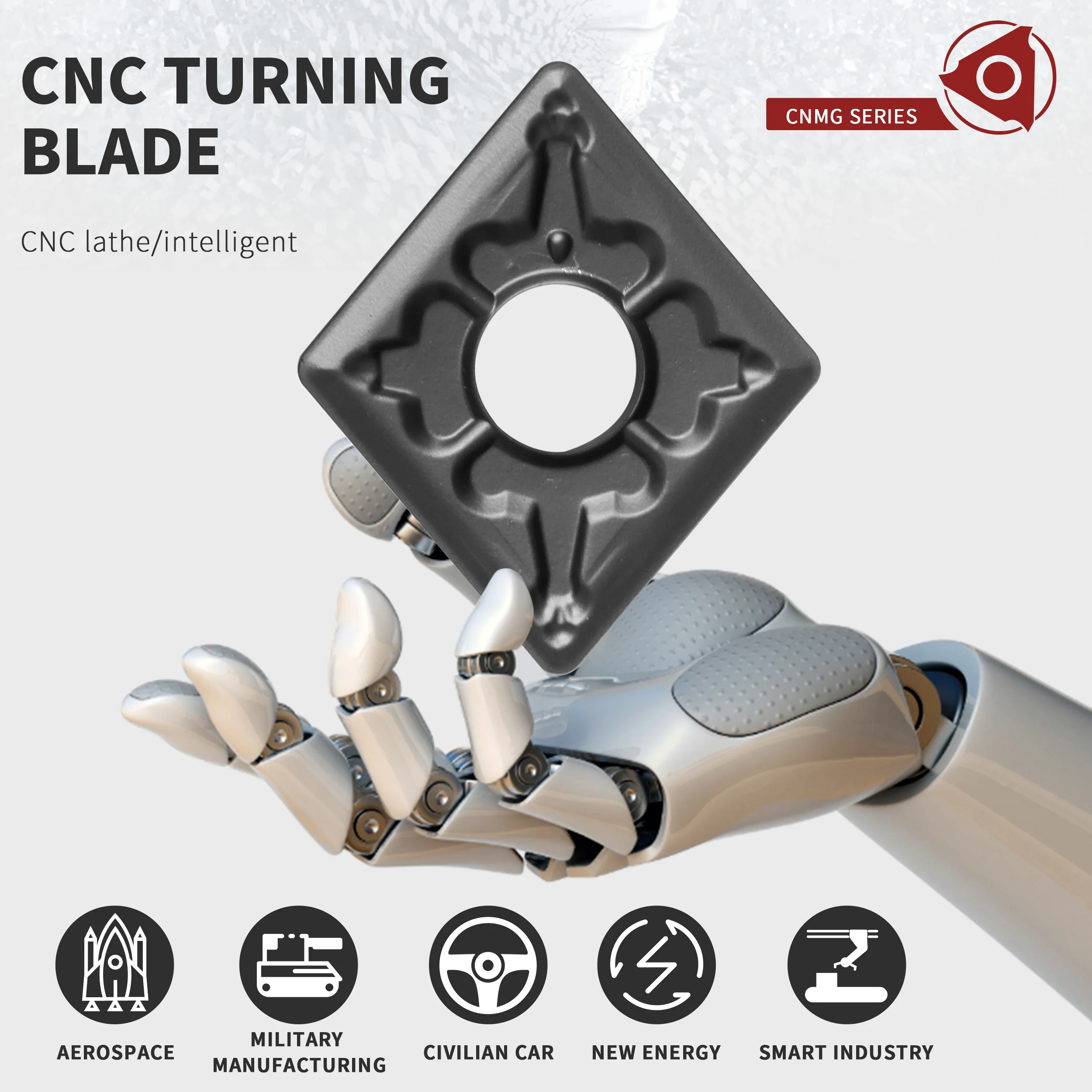 10pcs CNMG120404 CNMG120408 CNMG120408 CQ LF9018 CNMG120404 CNMG120408 CNMG120404 TM LF9118Carbide Turning insert CNC lathe tool