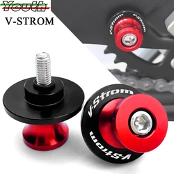 For Suzuki V-Strom 250 1050 XT V Strom 650 VStrom 800DE DL650 DL100 Motorcycle 8MM Swingarm Spools Slider Stand Screws Protector