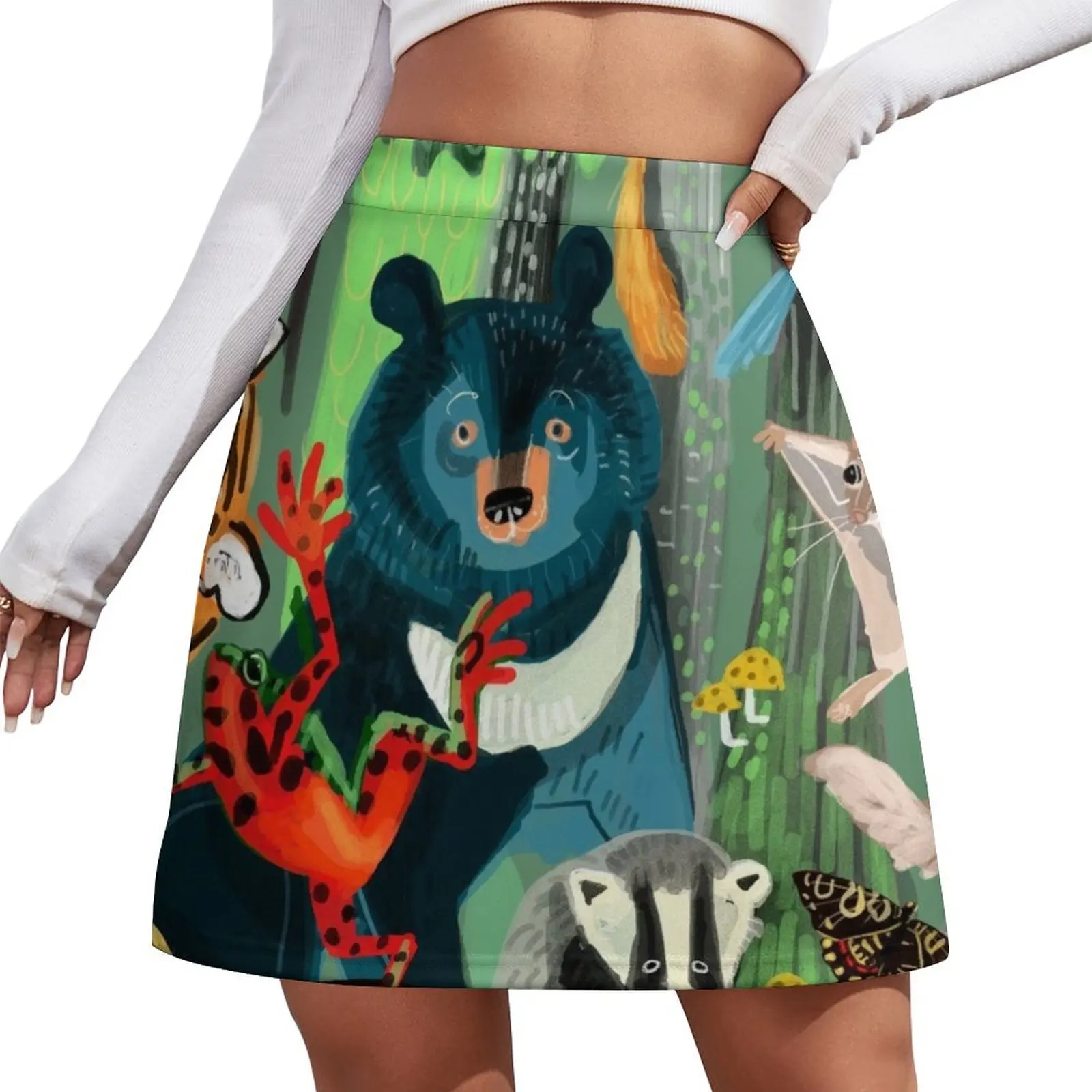 

Ussuriland: Dersu's dream Mini Skirt summer skirts School uniform 90s vintage clothes women's skirts trend 2026